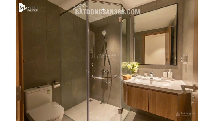 Masteri Đà Nẵng, độc quyền căn 2PN view pháo hoa toà A trục 12 tầng 10, giá công khai 6 tỷ 7